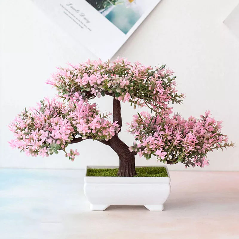 Artificial Bonsai Tree Desk Piece 🌺